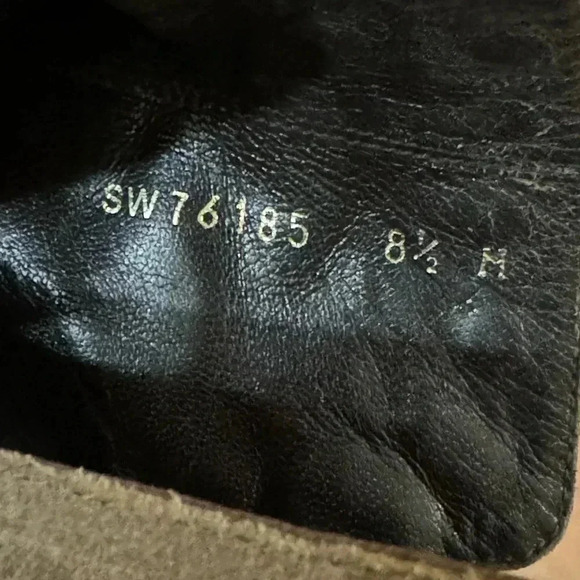 Stuart Weitzman Kickstart Studded Ankle Suede Heel Boots Booties Neutral Preppy - Picture 12 of 15